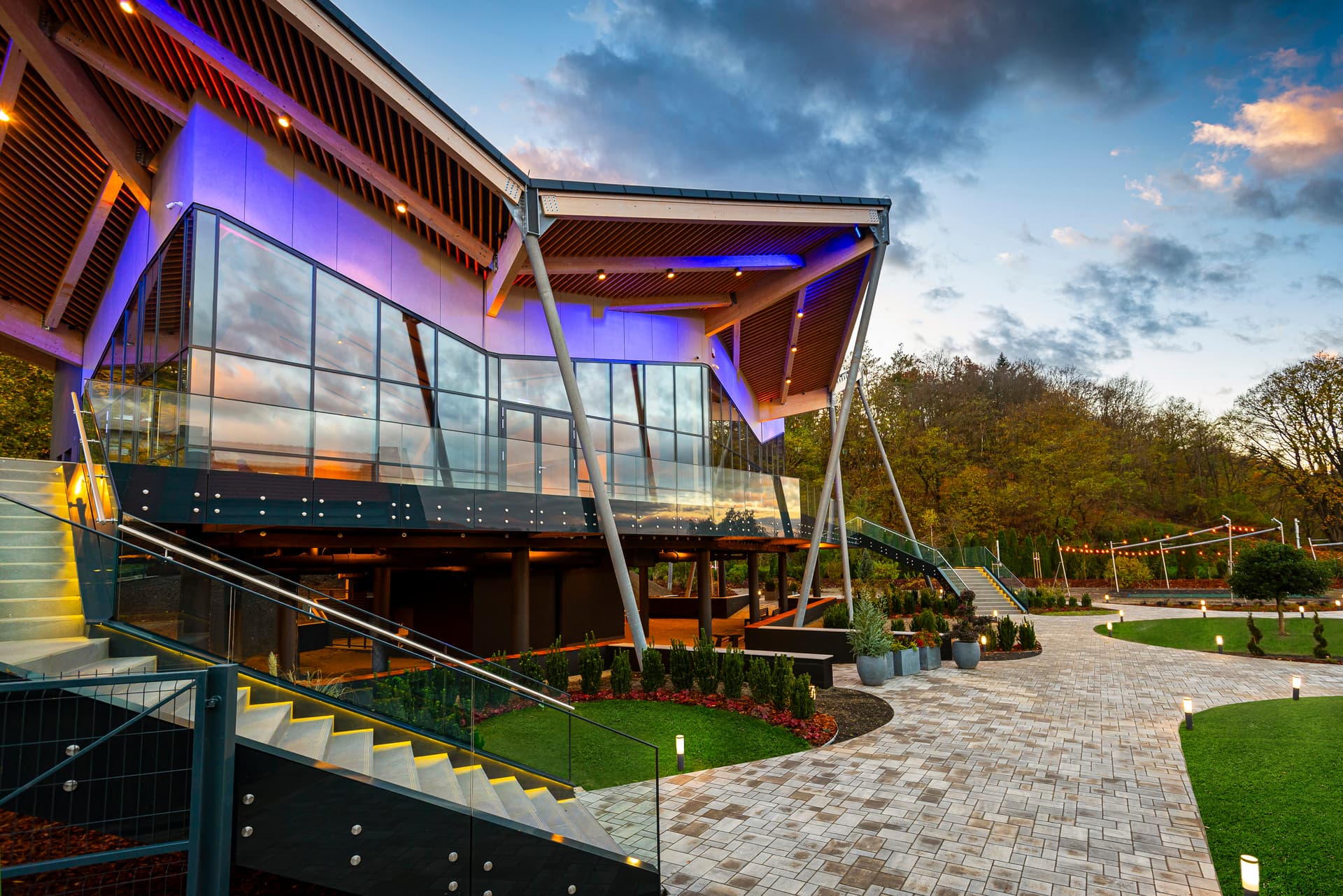 Event space and seating area